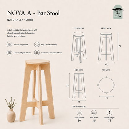 NOYA - A Bar Stool